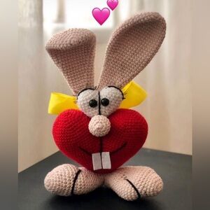 Crafted with care, this handmade Crochet